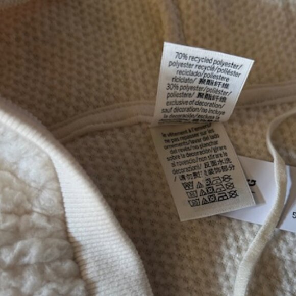 Victoria's Secret Pink Cozy Fluffy Fleece Pullover Rib Knit Cuffs & Hem Hoodie - Picture 9 of 12